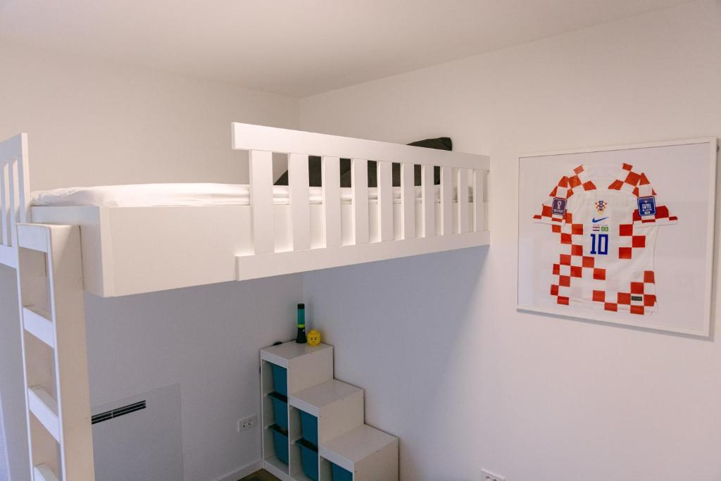Bunk bedroom for younger guests